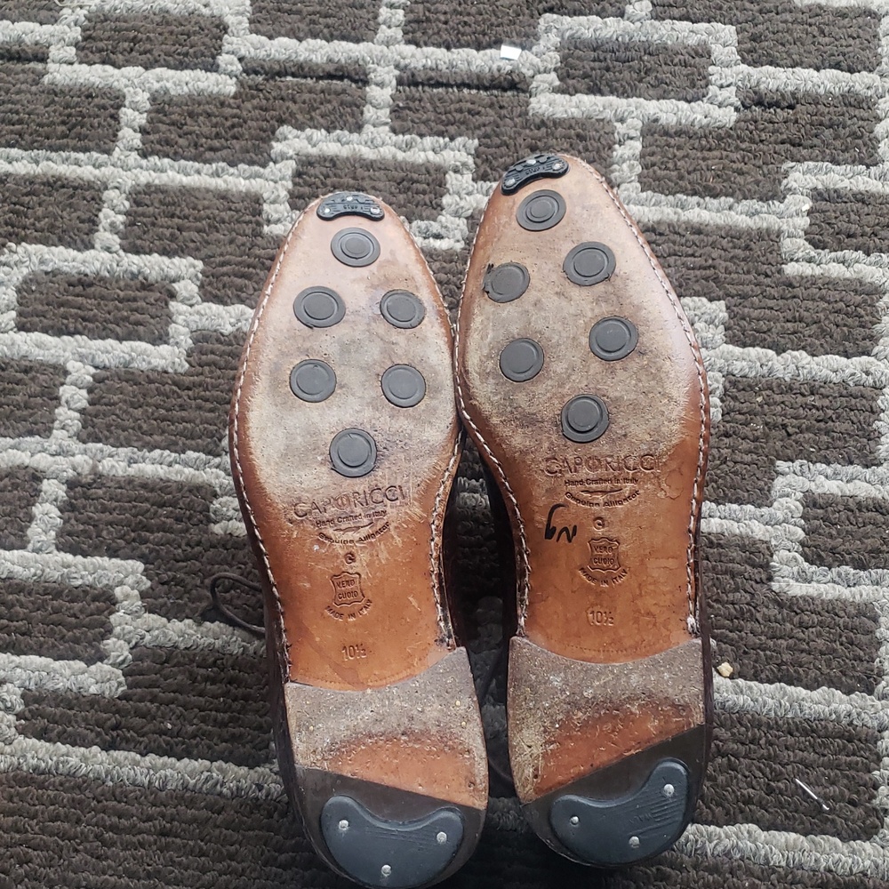 Caporicci Men's Brown  Pattern Shoes - Picture 7 of 7